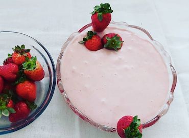 Iogurte vegano cremoso