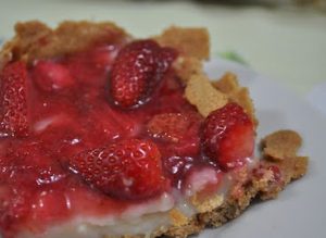 Torta de Morangos Fácil