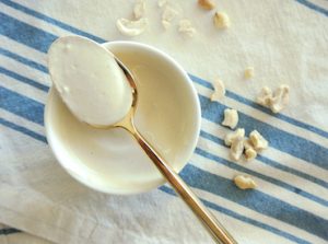 Que tal prepara um requeijāo caseiro e cremoso de castanha de caju?